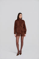 JAQUETA SUEDE SAGE