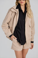 JAQUETA SUEDE SAGE