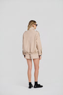 JAQUETA SUEDE SAGE